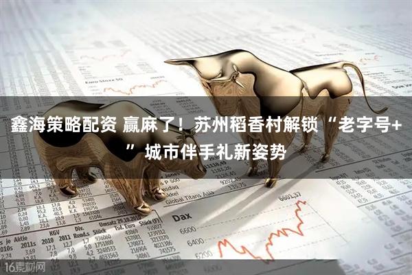 鑫海策略配资 赢麻了!苏州稻香村解锁 “老字号+” 城市伴手礼新姿势